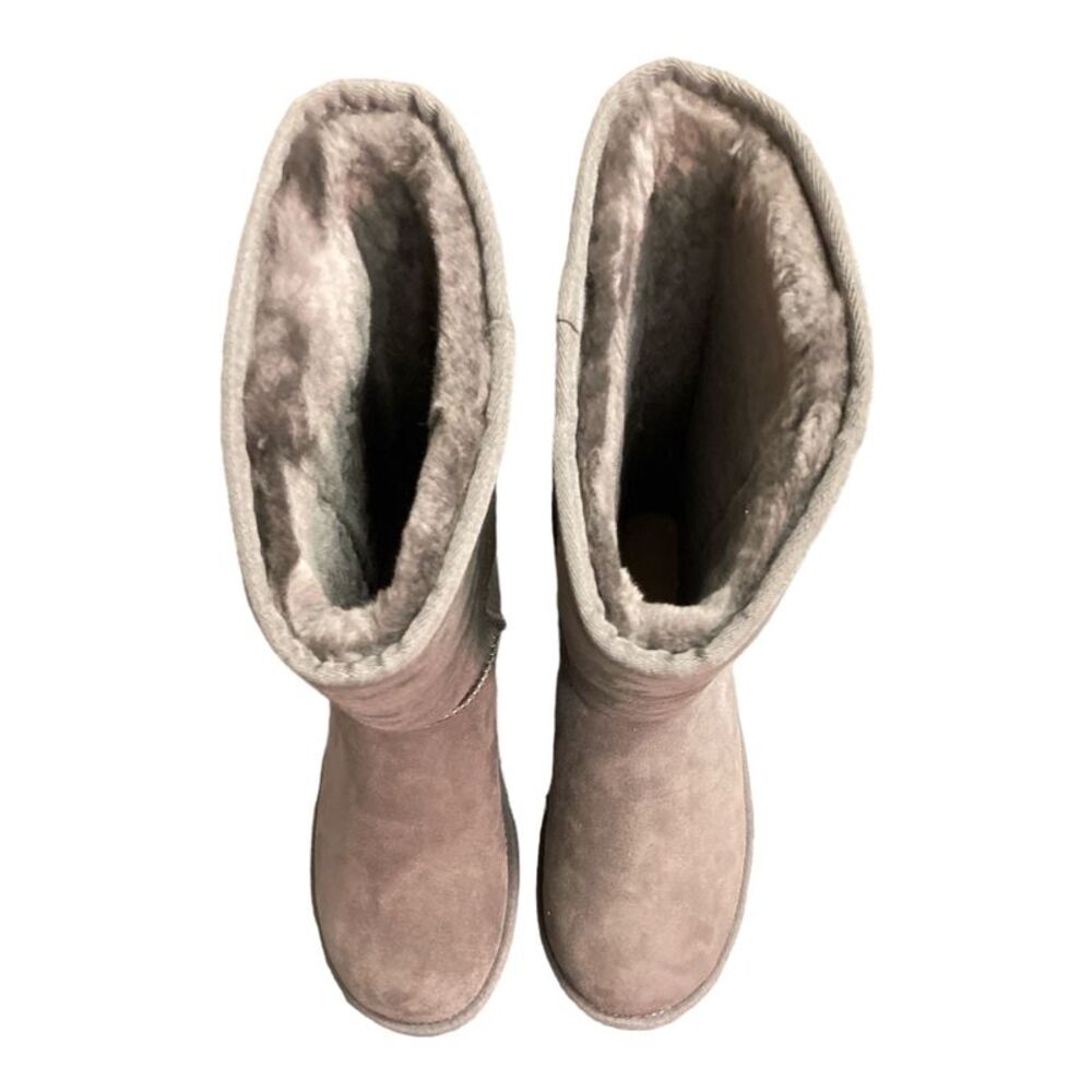 UGG Women's Pull On Sheepskin Warm Classic Tall II Boot, 1016224 - Grey - Picture 5 of 6